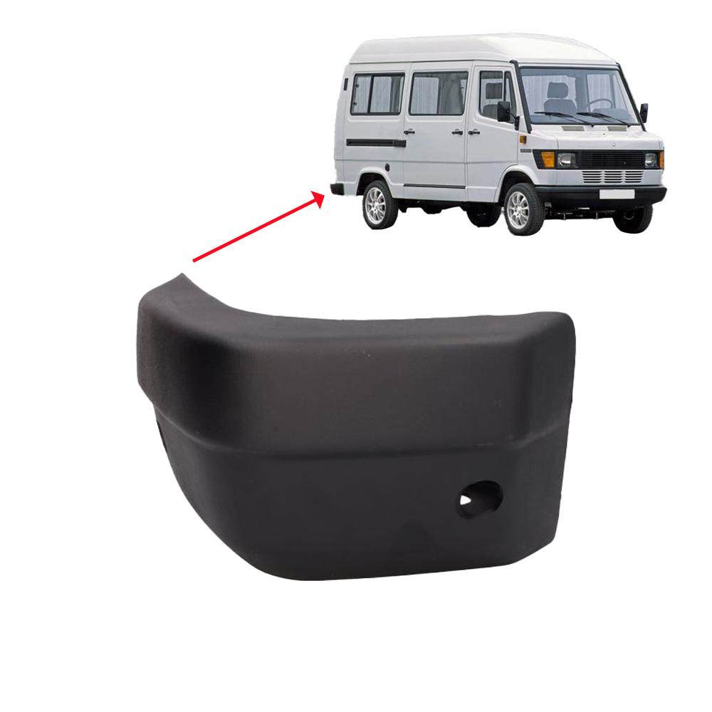 Aftermarket Rear Bumper End Cap Compatible with OE A6018850203 for 1977-1990 Mercedes T1 W601 207D