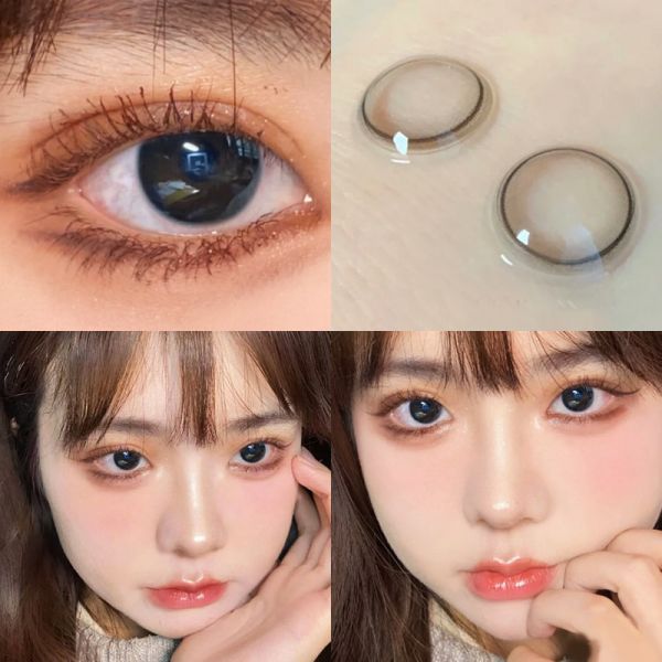 Покрашенный OEM объектива красоты глаза Брауна объектива глаз мягкий