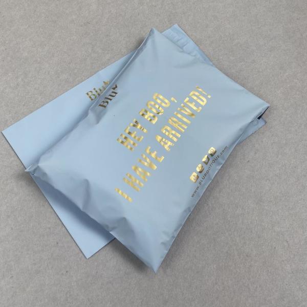 Biodegradable Wholesale Sustainable Custom Printed BIO Logo ECO Pack Mailers Pla Packaging Bag For Clothing