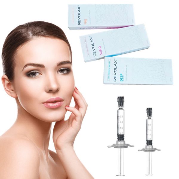 Cross Linking Ha Revolax Preenchimento dérmico 1,1 ml Injeções de ácido hialurônico antienvelhecimento