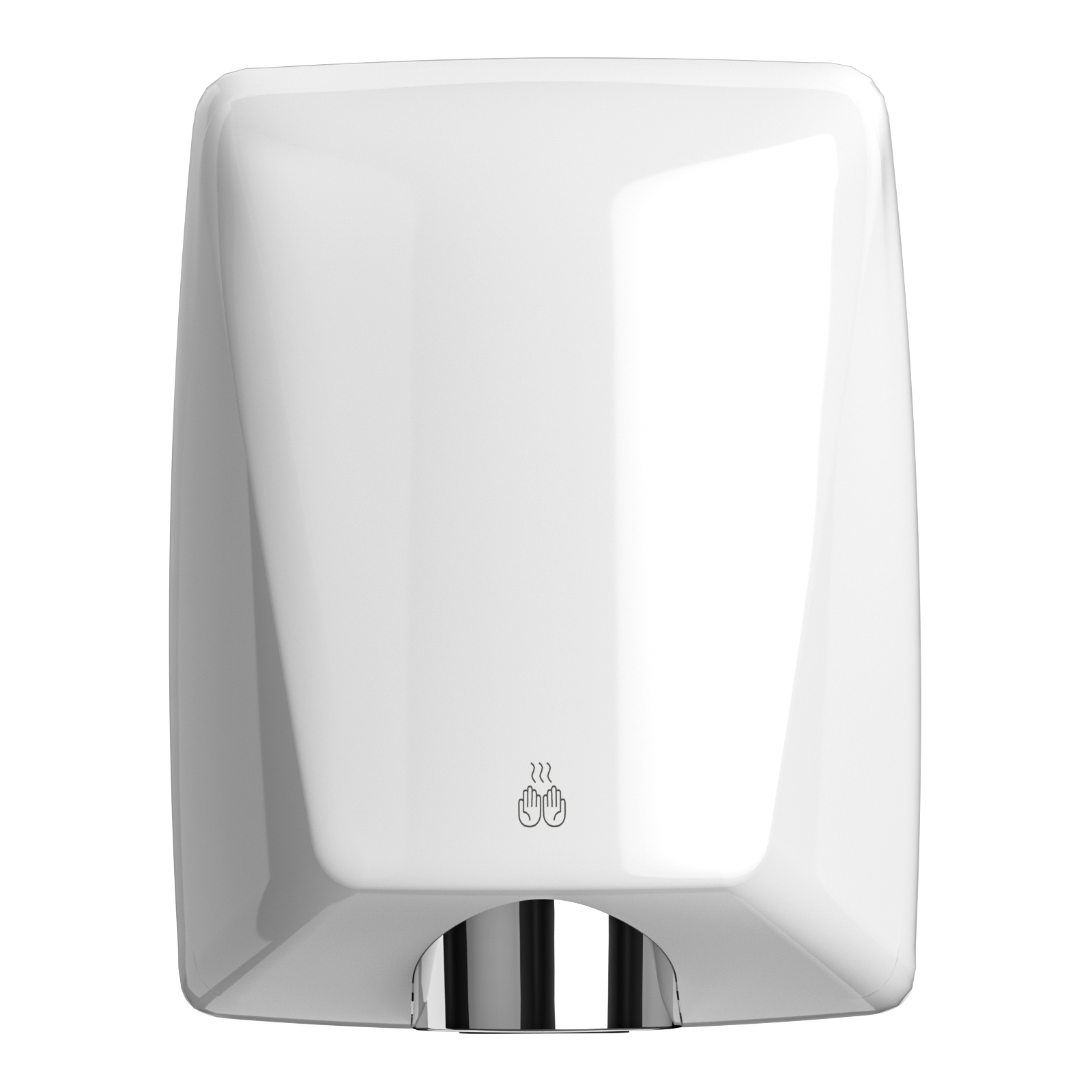 28m/S Wind Speed Electric Hand Dryers Wall Mounted 1600W 220V For Hygienic Use