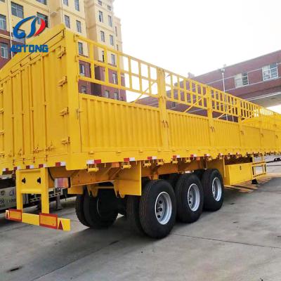Custom Steel Sugar Cane Harvest Semi-Trailer with Livestock Fence