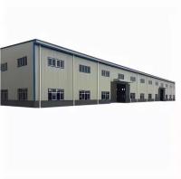Prefabricated Multi Storey Building , Industrial Steel Frame Warehouse Construction