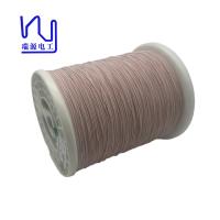 Fil Litz tordu de haute qualité de 0,04 × 600 fils enveloppés en conducteur de cuivre