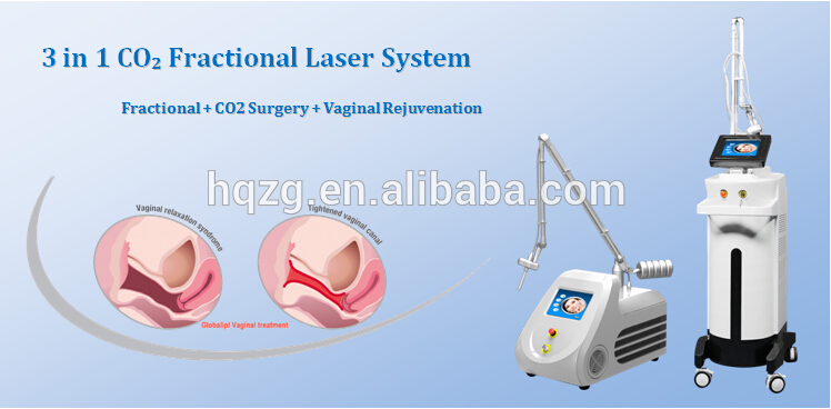 Portable Fractional CO2 Laser Machine for Skin Rejuvenation  Scar Removal and Vaginal Therapy