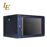 19 pouces 6u 9u Réseau de salle Serveur Rack avec barre de porte Emballage Monture murale Cabinet