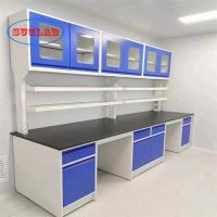 Tabela de laboratório de química retangular com articulação reguladora DTC 175°