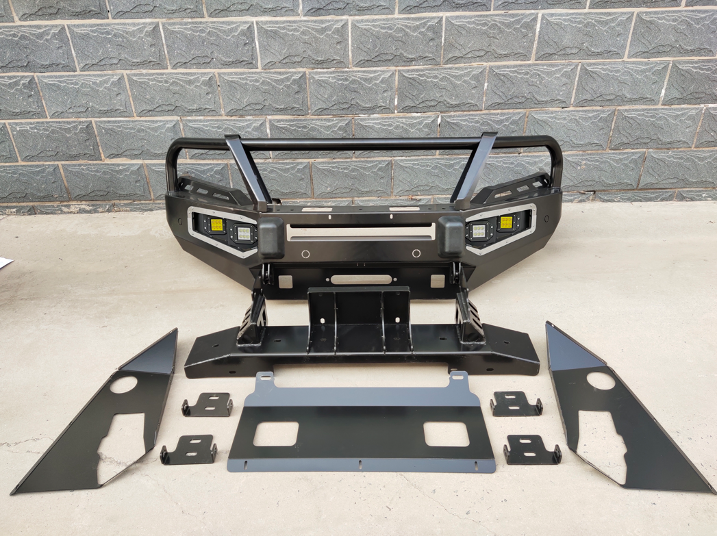 Customized Thickness Car Body Kit for Mitsubishi Triton Steel Front and Rear Bumpers