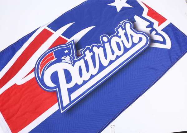 The New England Patriots Fans Large Logo Flag Size 100 x 150CM  3D National Logo