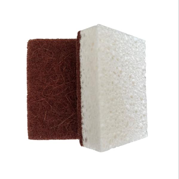 Biodegradable Cellulose Scouring Pads Dual-Layer for Kitchen & Body