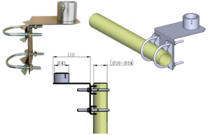 Light Weight Ultrasonic Wind Speed Sensor DC 30V For Direction Anemometer