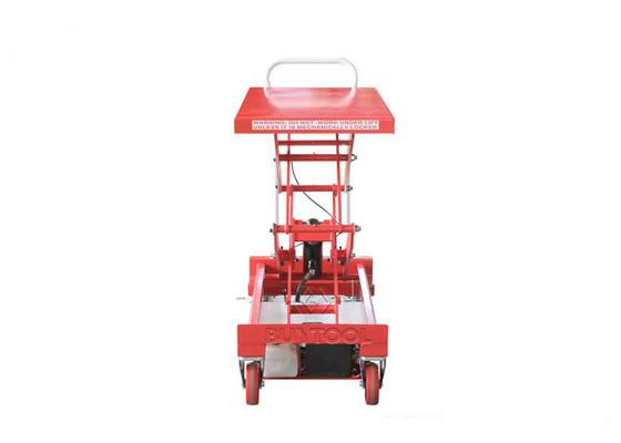 Electric Hydraulic 500kg Mobile Scissor Lift Table Alloy Steel