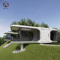 Smart Space Capsule House pré-fabricado de alumínio