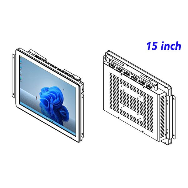 15-Inch Windows Control Interface for Building Management, Digital Signage, Traffic Control Systems, and Smart Cities