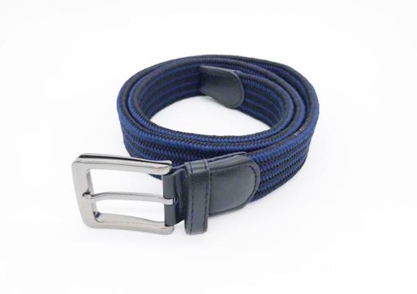 Blue Color Polyester Webbing Belt Casual Style Fashion Design 234g Weight