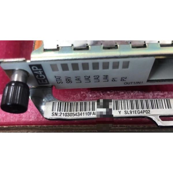 SL91EG4P 4-port RJ45 or SFP 2-way RJ45 Gigabit Ethernet Interface Board with Power Supply