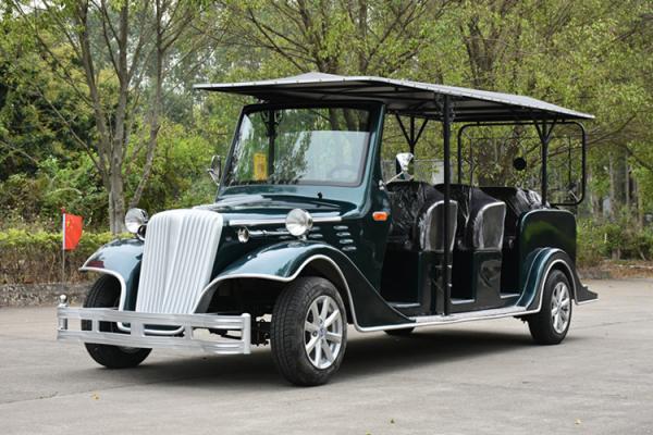 Mini Electric Vintage Cars 72V DC Motor / Multi Passenger Golf Carts