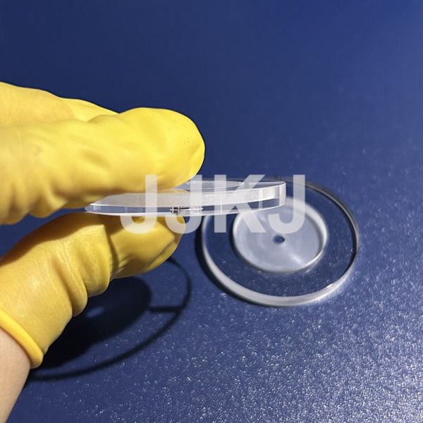 Высокая твердость синтетическое сапфирное стекло 99,999% сапфировые кристаллические линзы