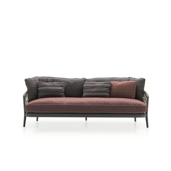 High End Outdoor Patio Furniture Rattan Sofa Leisure Comfortable with Quick dry foam