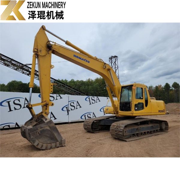 Hydraulic 18ton Used Komatsu Excavator KOMATSU PC200-5-7-8 6 8n1