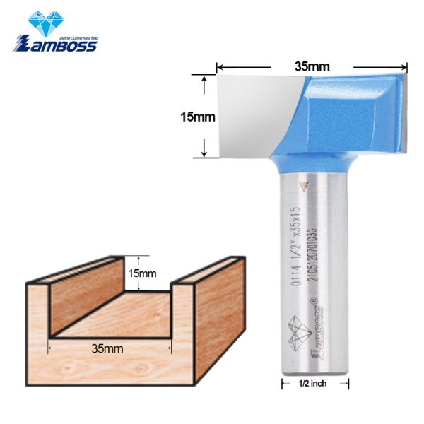 Lamboss Cleaning Bottom Bit Woodworking Threading Bit Woodworking Cutting Tools