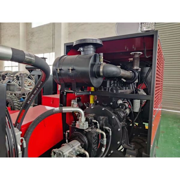 Линия трактор большой возвышенности 60KN надземная конструкции гидравлической тракции электрический