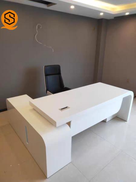 GV de superfície contínuo de grande resistência da mesa de gabinete executivo do mobiliário de escritório habilitado