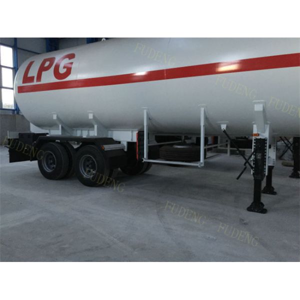 Double / Three Axle LPG Tank Trailer ASME ADR GPL Tank / GLP Tanker 56000 Liters
