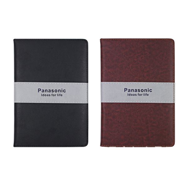 Подарочный комплект твердое покрытие кожи A5 обтянутый дневник писания толстый классический рулевой блокнот с ручкой