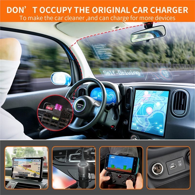Car DVR DashCam Hardwire Kit Low Voltage Protection Power Cable
