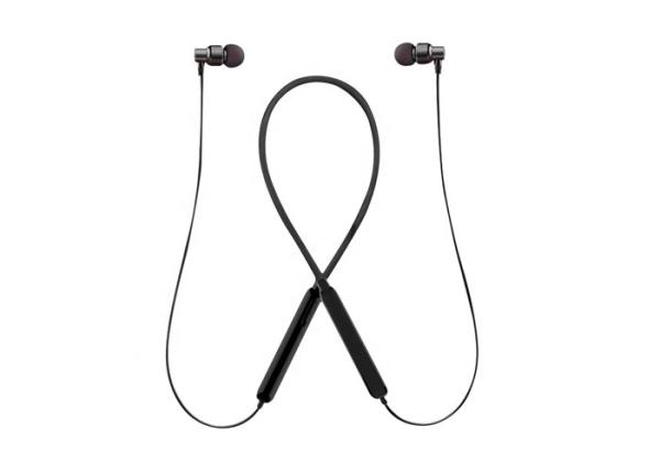 130mAh Black Magnet Wireless Bluetooth Sport Earbuds 150 Hours Standby Time