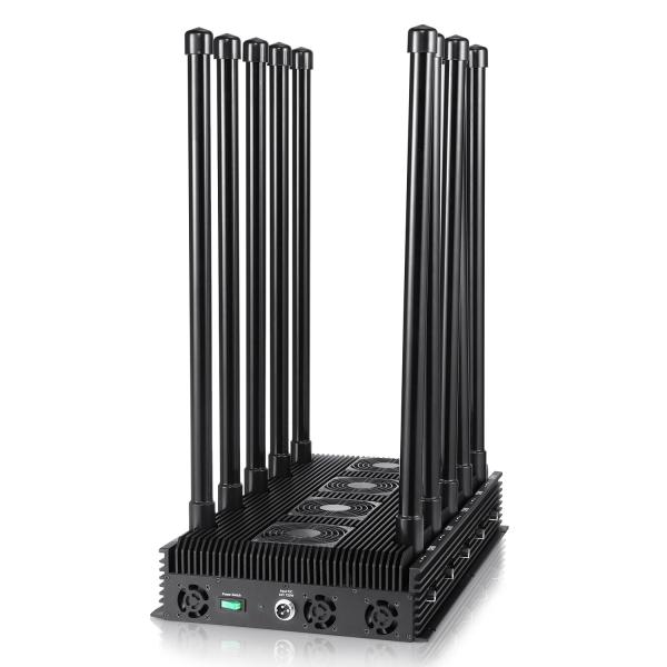 High quality 10 antennas jammer ,blocking 2G,3G,4G,5G,WIFI ,cover range up to 150m