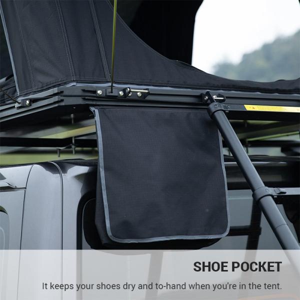 Aluminum Roof Top Tent 300gsm Polyester 212x131x155cm for Pickup