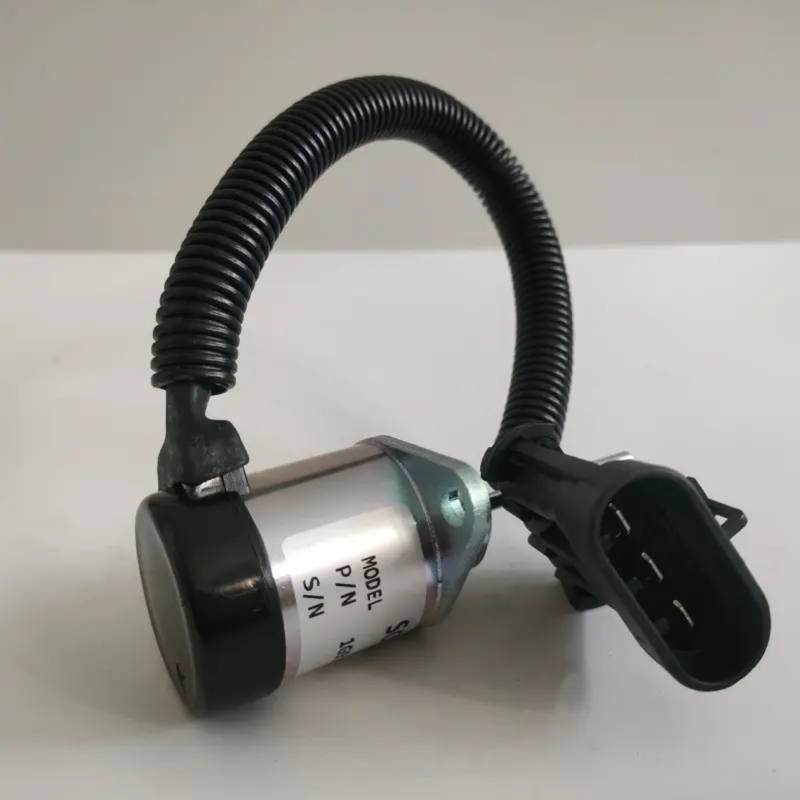 6691498 Fuel Shut Off Solenoid Valve 12v 1G925-60011 for Skid Steer Excavator 12VDC 24VDC