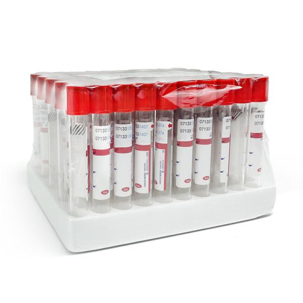 CE ISO Plain Vacuum Blood Collection Tube No Additive 2ml 10ml PET Glass