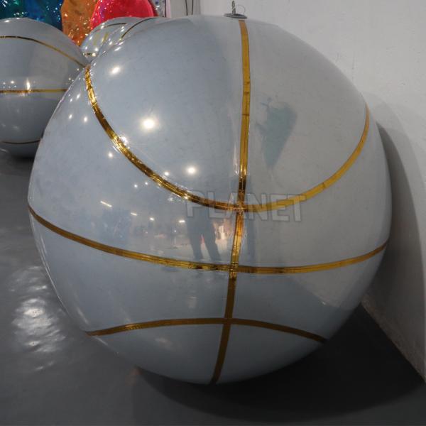 Advertising Giant Dazzling Mirror Sphere Ball Inflatable Mirror Basketball