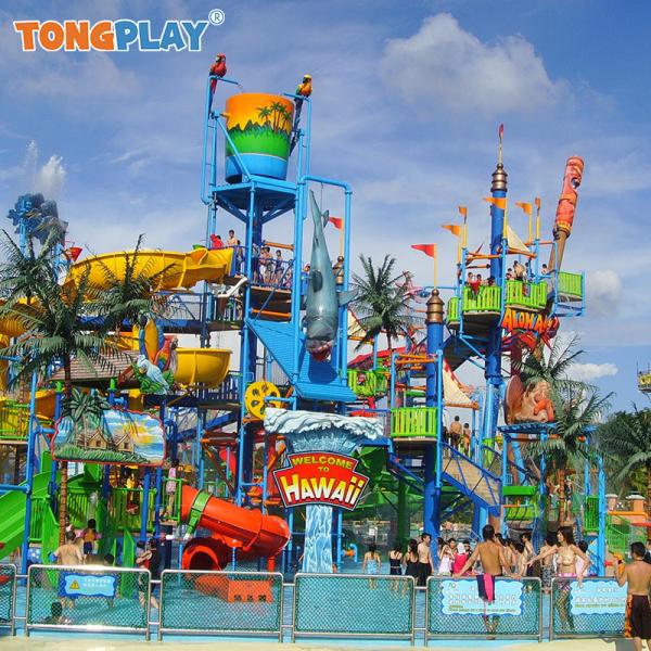 Taille et couleur personnalisée Village d'eau Combinaison pour enfants amusant équipement de loisirs aquatiques parc extérieur terrain de jeux d'eau