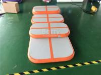 Baril gonflable de rouleau d'air de voie d'air de sport de tissu de point de chute pour la gymnastique
