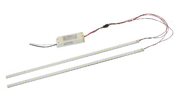 140° Beam Angle Aluminum Magnetic LED Linear Retrofit Kit for T8 Tube Transformation