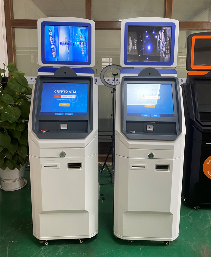 Автоматический обмен Coinbase Binance машины платежа наличными ATM Metaverse обслуживания собственной личности