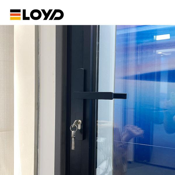 Modern Aluminum Glass Accordion Folding Patio Doors External ODM