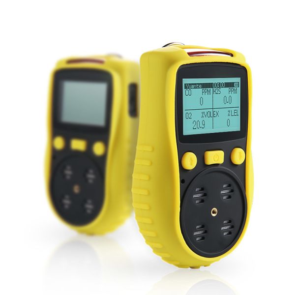 Portable HCL Gas Detector with 0-100PPM Range, Electrochemical Sensor, and IP65 Protection for Toxic Gas Monitoring