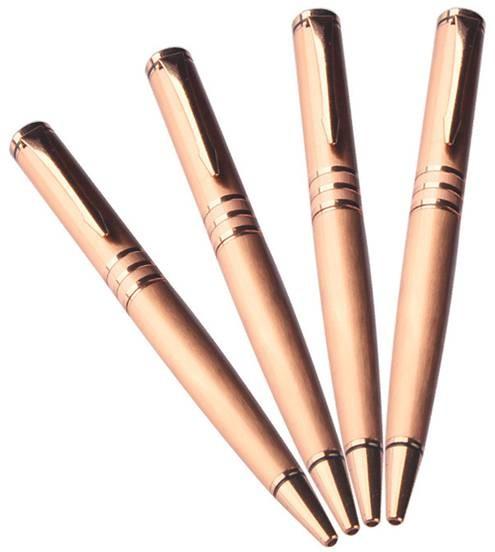 Chinese cheap wholesale rotating pen customized metal rotating ballpoint pen with gift box