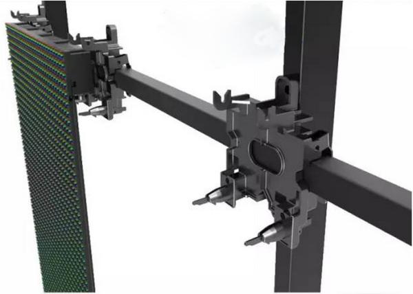 High Drafty Led Curtain Wall , Front Service LED Display For Commercial