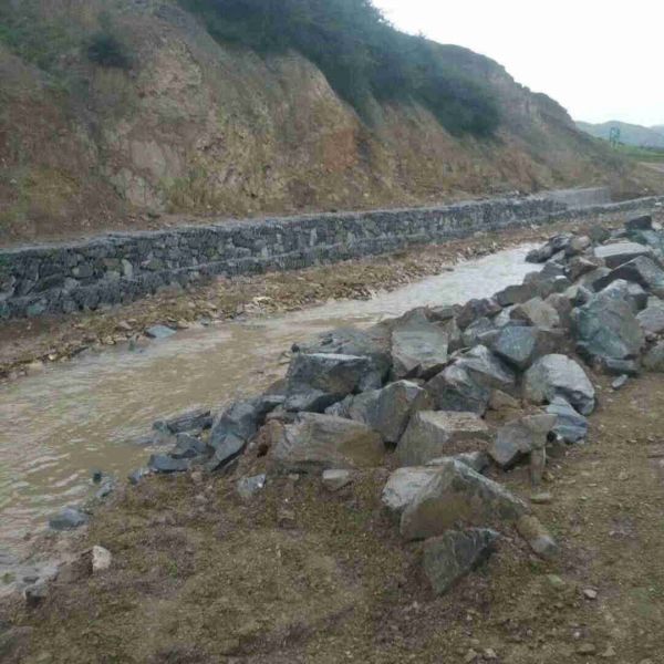 Гальванизированные корзины Gabion 2m x 1m x 1m сплетенное предохранение от реки загородки железной проволоки