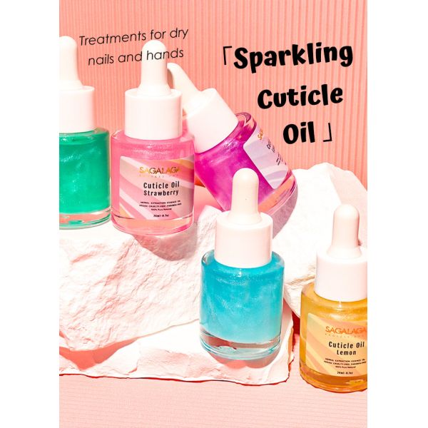 Huile à cuticules à séchage rapide en flacon compte-gouttes de 20 ml, réparation et nutrition des cuticules, infusée d'huile de jojoba et de vitamine E