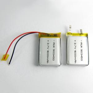 1C 3.7V 1600mAh Bateria LiPo pequena Polímero de Lítio Para PSP DVD