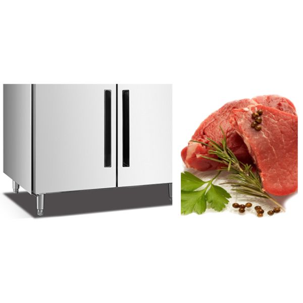 промышленная аттестация КЭ цифрового дисплея холодильника 95кг СС 304 ресторанного обслуживании 0.5Л малошумная