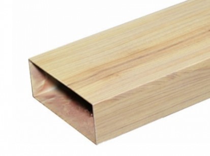 Extruded Wood Grain 6063 T5 Aluminium Alloy Window Door Extrusion Aluminum