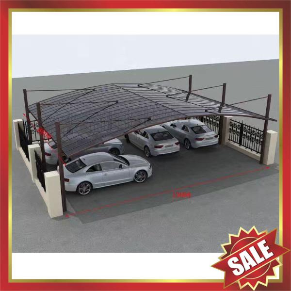 high quality outdoor aluminum polycarbonate carport park cars shed bike bicycle motorcycle shelter canopy awining